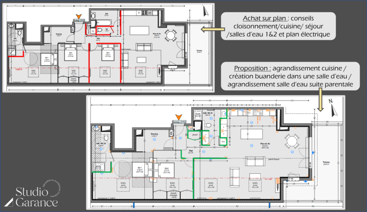 Studio Garance décoration et architecture d'intérieur - achat sur plan